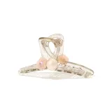 Tubas Pink Floral Hair Clip[Approx. 13cm]