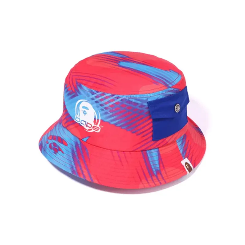 Bape Stroke Camo Pocket Bucket Hat-3