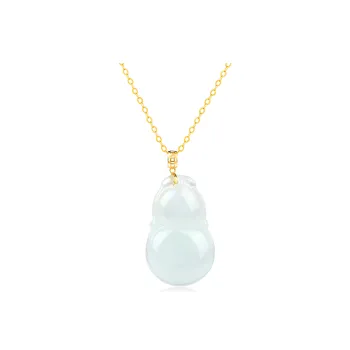 Yi Zhen Ge Ice Glutinous Jadeite Pendants Unisex
