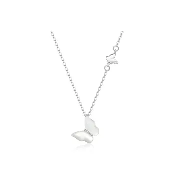 KADER S925 Silver Necklaces Women's Two Tone