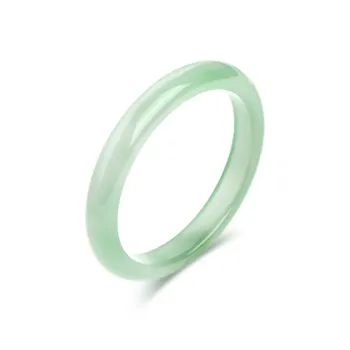 ZHOUBAIFU Chalcedony Bangles Women's