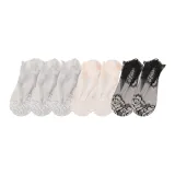 Flight Attendant Grey 3, Cherry Blossom Pink 2, Black 2, 7-Pair Pack