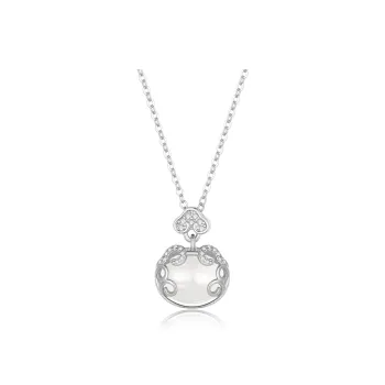 LUXLINE Chalcedony Necklaces Women's