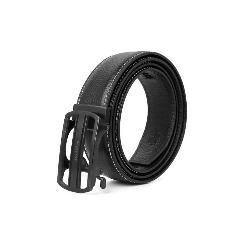 MUSTKOO Leather Belts Men-2