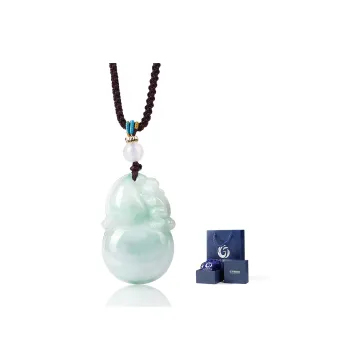 Yi Zhen Ge Glutinous Jade Jadeite Pendants Unisex