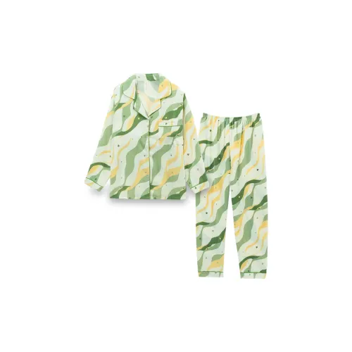 Sleeping Beauty Pajama Set Women's Green