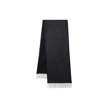 FERRAGAMO Knit Scarves Men's Black