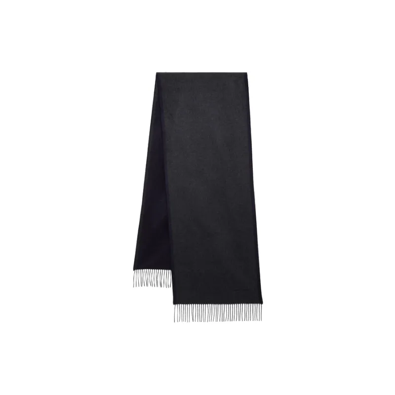 FERRAGAMO Knit Scarves Men's Black-0