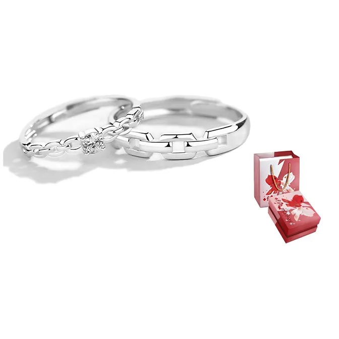 FireMonkey S925 Silver Rings Unisex-4