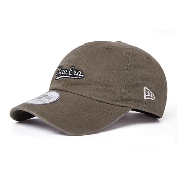New Era Regenerated Cellulose Fiber Cotton Baseball Caps Unisex Brown