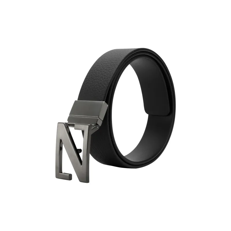 Ermenegildo Zegna Logo Plaque Reversible Belt-1