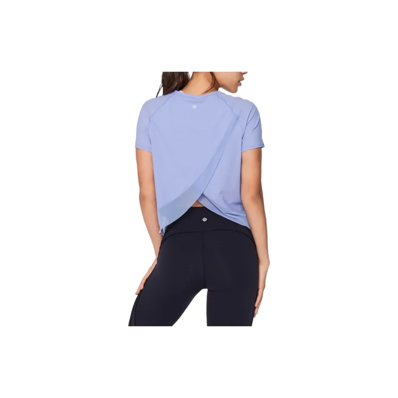 Lululemon Raglan Sleeve T-Shirt Women's Hydrangea Blue-1