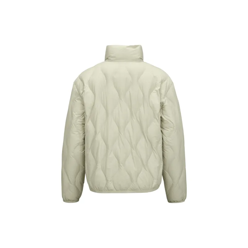 Skechers Mountain And Wild Outdoor Series Down Jacket Women's Beige-1