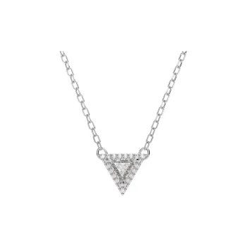 Swarovski Rhodium-Plated Necklaces Women's