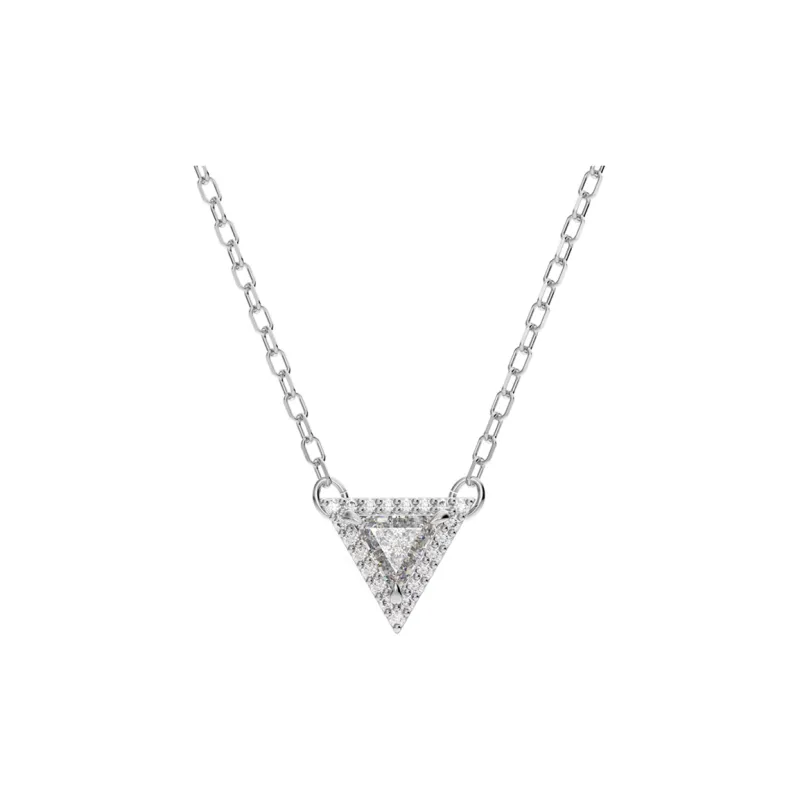Swarovski Rhodium-Plated Necklaces Women's-0
