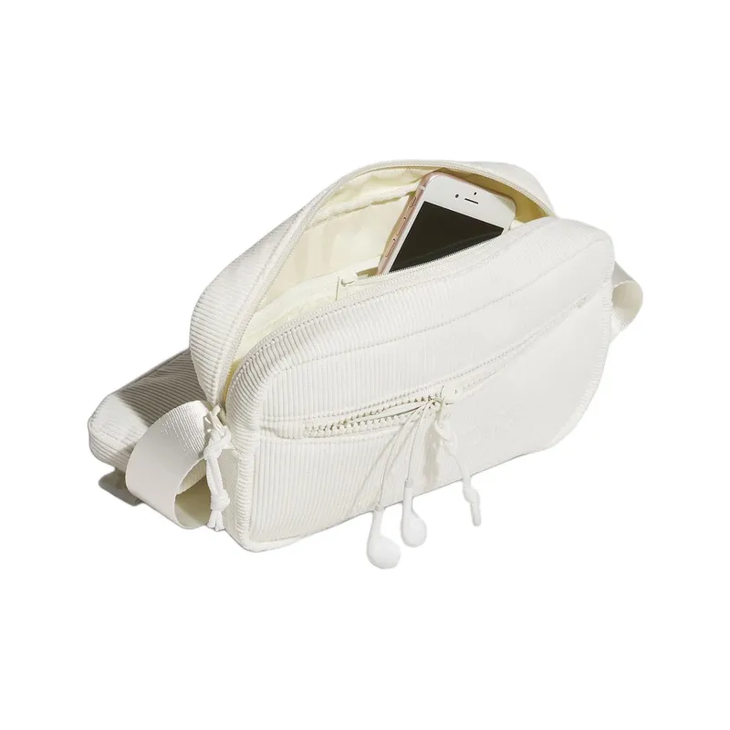 Adidas Recycled Polyester Polyester Crossbody Bag Shoulder Bag Mini Unisex Jade White-3