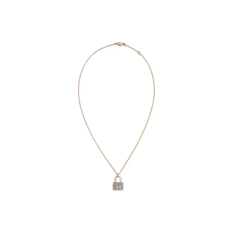 HERMES Amulette 18K Rose Gold Necklaces Unisex-1