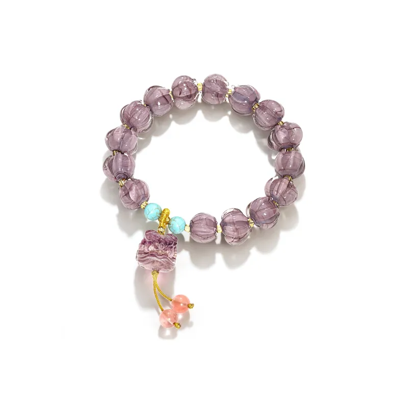 Far Mountain Joe Colored Glaze Jade Bracelets Unisex-2