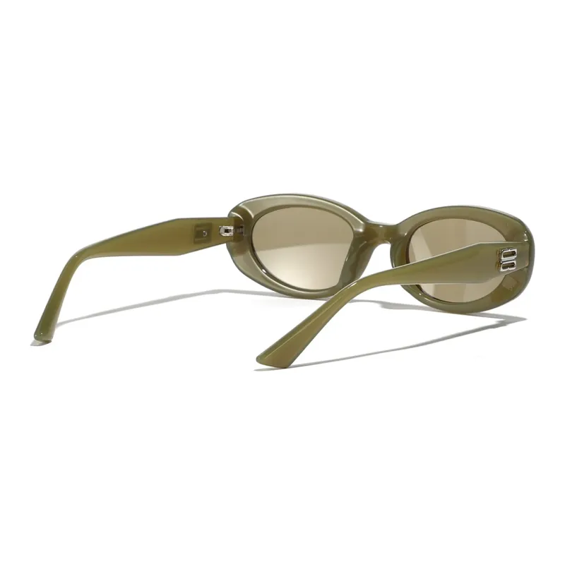KENMO Injection Molded Oval Sunglasses Unisex-15