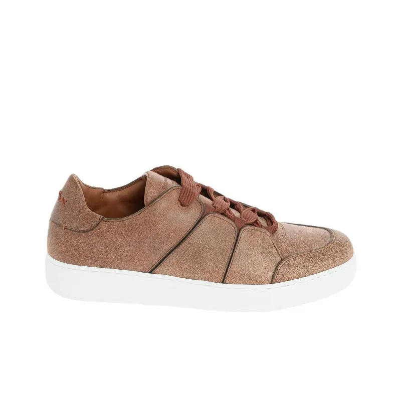 Zegna Tiziano Stylish Skateboarding Shoes Men's Brown-1
