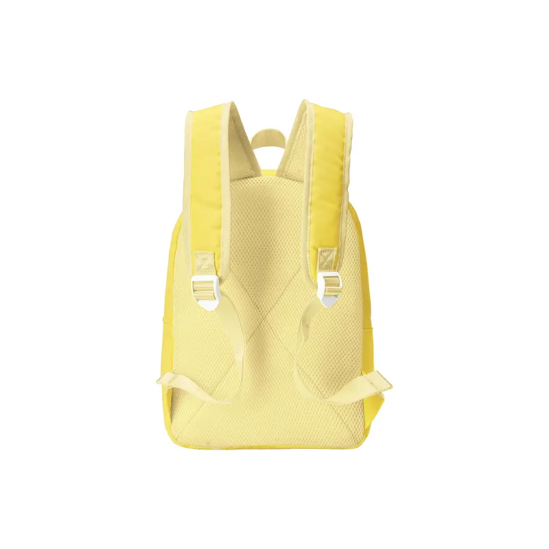 TURN UP Polyester Students Backpack Trumpets Unisex Beige Yellow-2