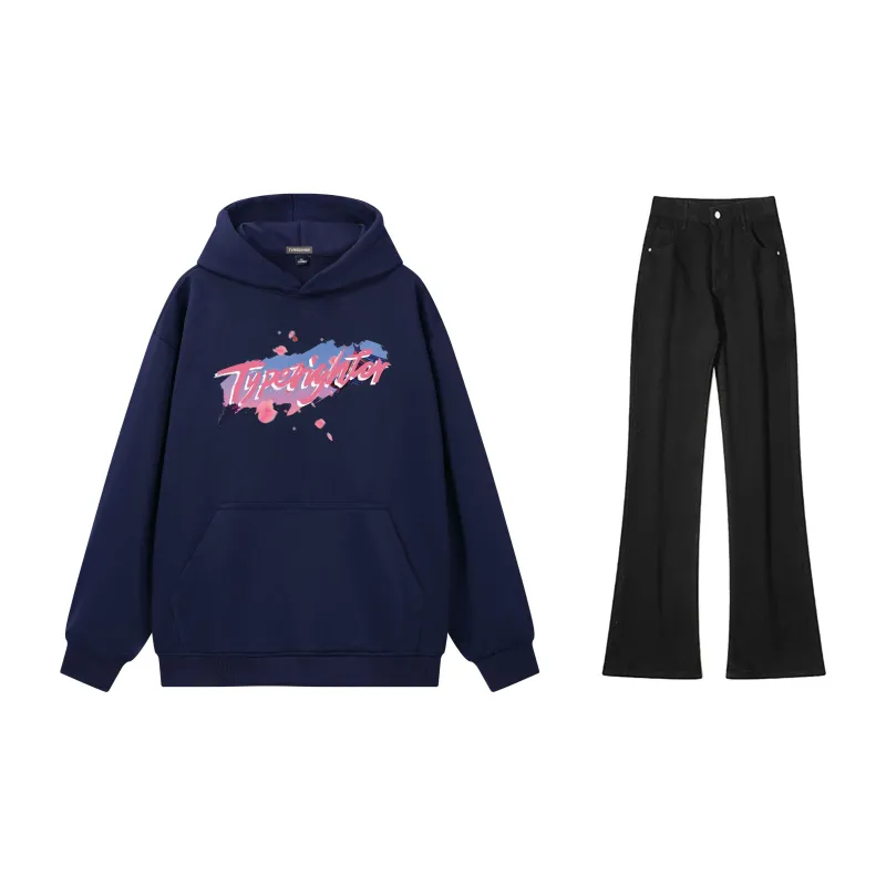 TYPERIGHTER Sweatshirt Set Unisex-6