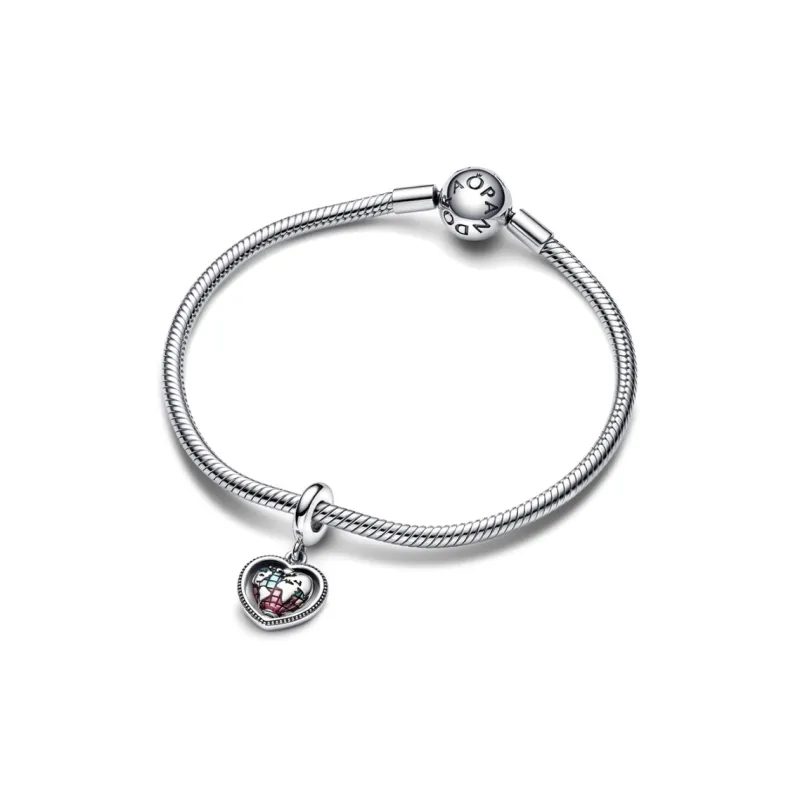 Pandora MOMENTS Charms Women's Silver-2