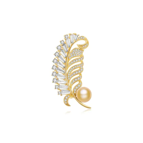 CLORIS YING Pearl Brooches Women's