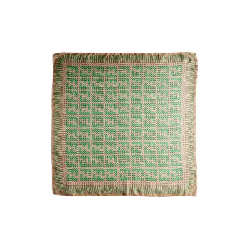 FENDI Silk Scarves Women's Green