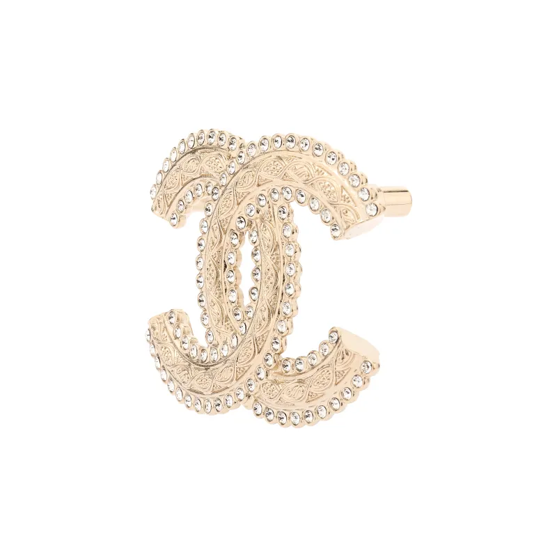 CHANEL Brooches Women's Gold-1