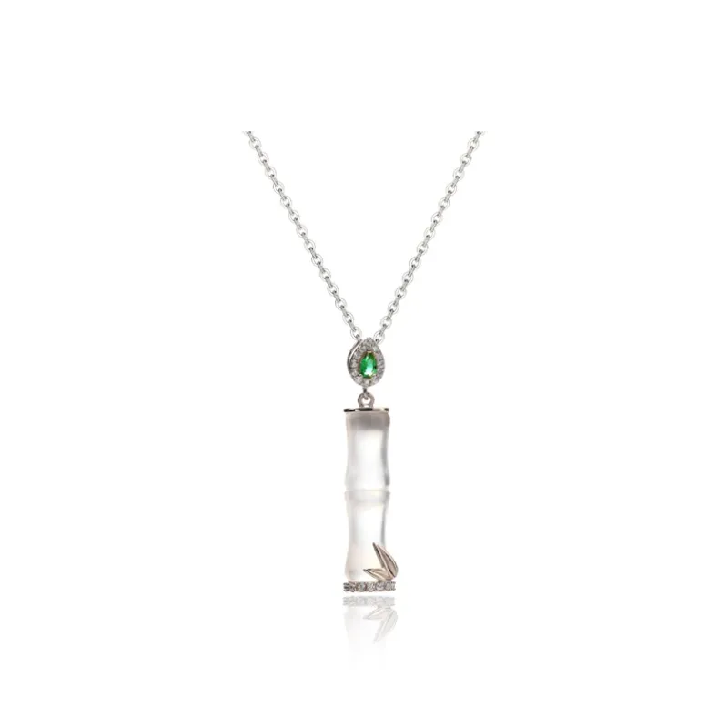 MYSHINE Chalcedony Necklaces Women's-0