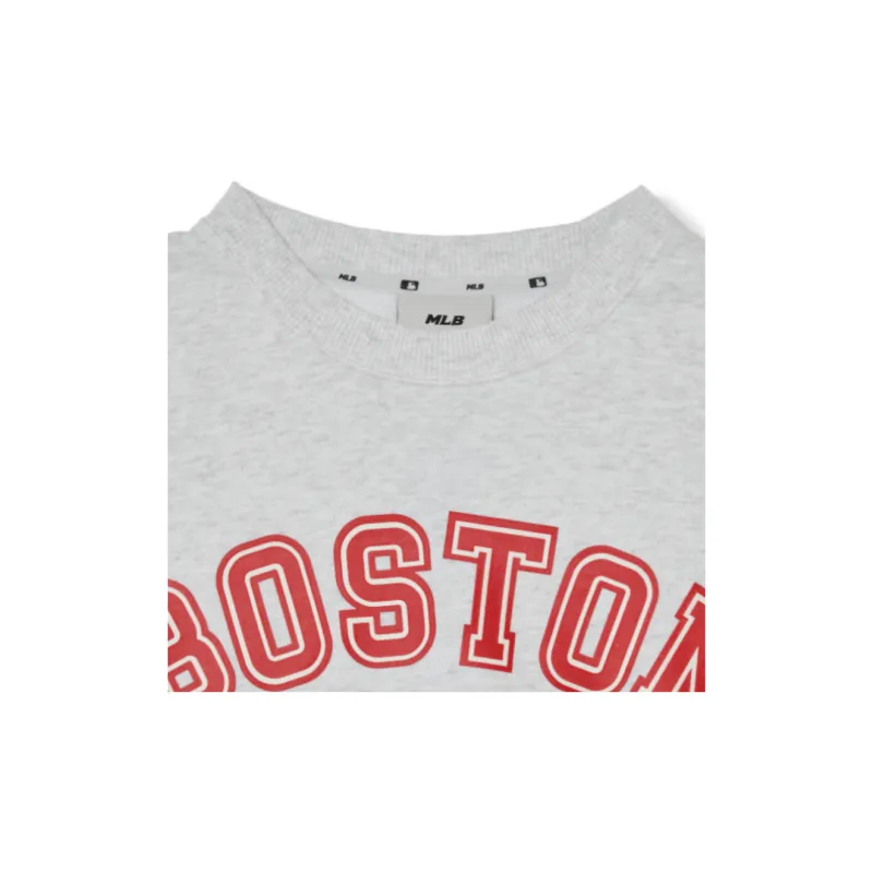 MLB Boston Red Sox Sweatshirts Unisex Gray-2