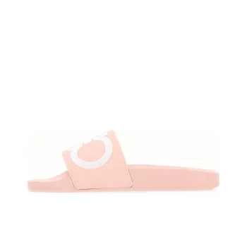 FERRAGAMO GANCINI Slide Slippers Women's Light Pink