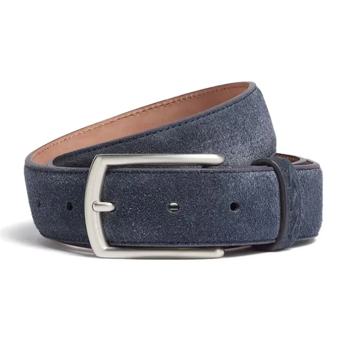 Ermenegildo Zegna Square Tip Buckled Belt-0