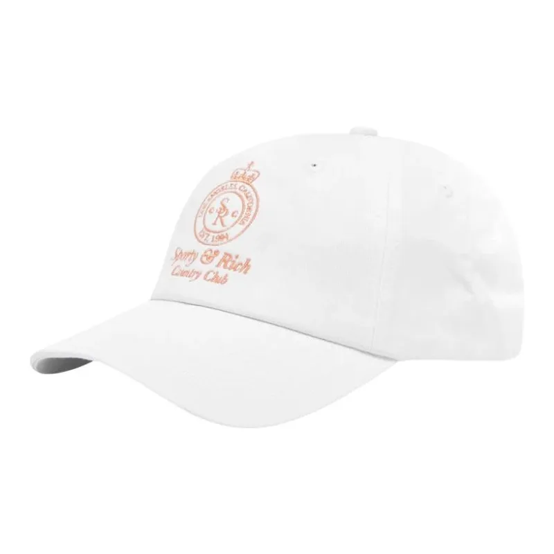 SPORTY & RICH Logo Baseball Cap-0