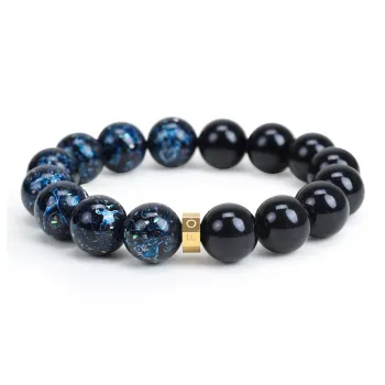 FOUNDIN Lacquer Beads Bracelets Men's