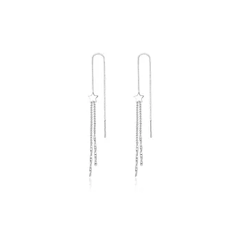 DJIN 925 Sterling Silver Earrings Women's