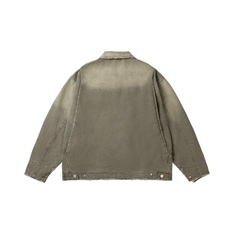 ROOMBOSE Jacket Unisex Army Green-1