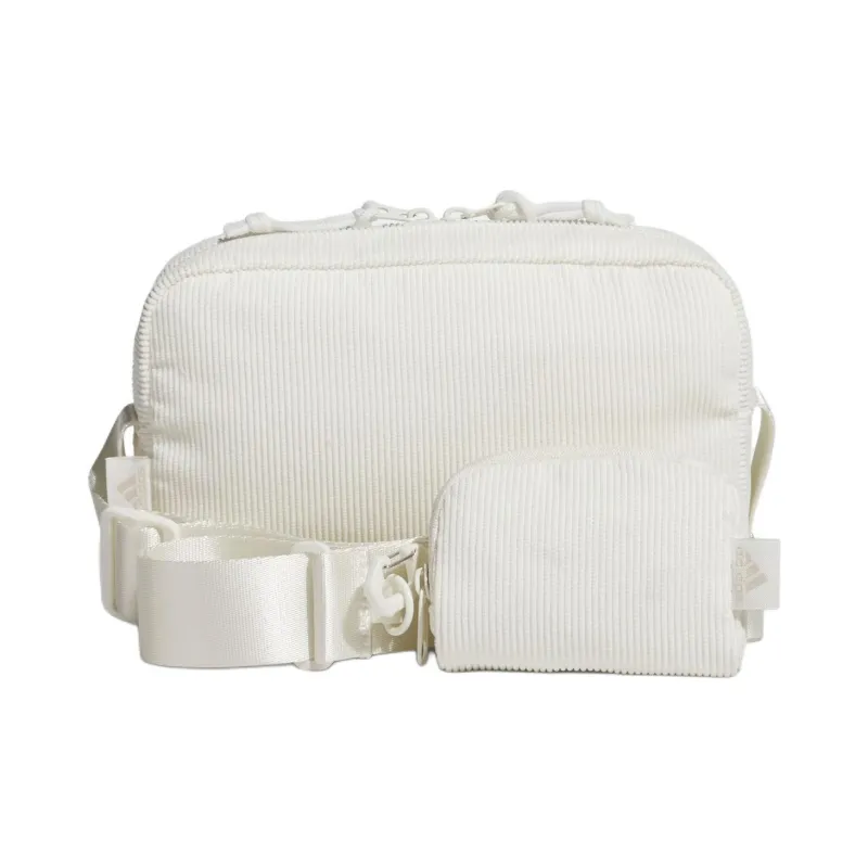 Adidas Recycled Polyester Polyester Crossbody Bag Shoulder Bag Mini Unisex Jade White-2