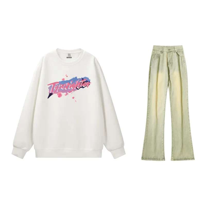 TYPERIGHTER Sweatshirt Set Unisex-20