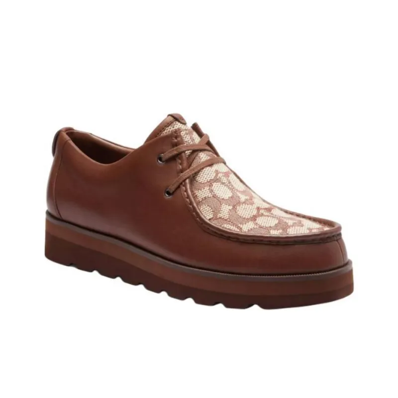 COACH Scott Casual Shoes Men's Beige Brown-2