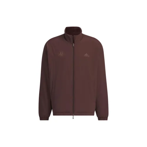 Adidas Jackets Unisex Dark Gray Brown