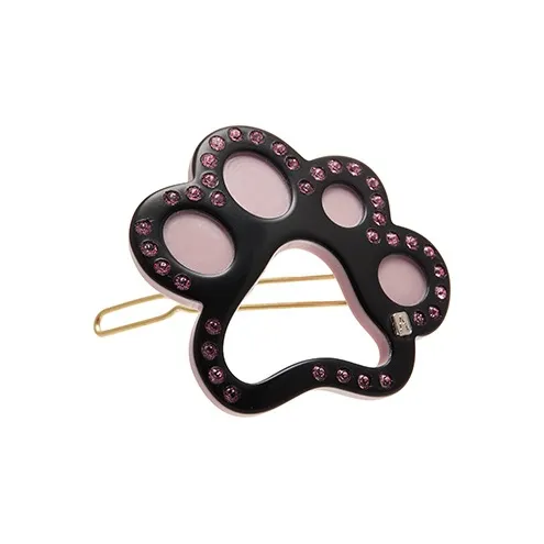 ALEXANDRE DE PARIS Cute Teddy Bear Edge Clip Hair Accessory Headpiece Women's-4