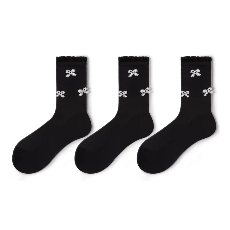 JKN Mid Calf Socks Women's 3 Pack-5