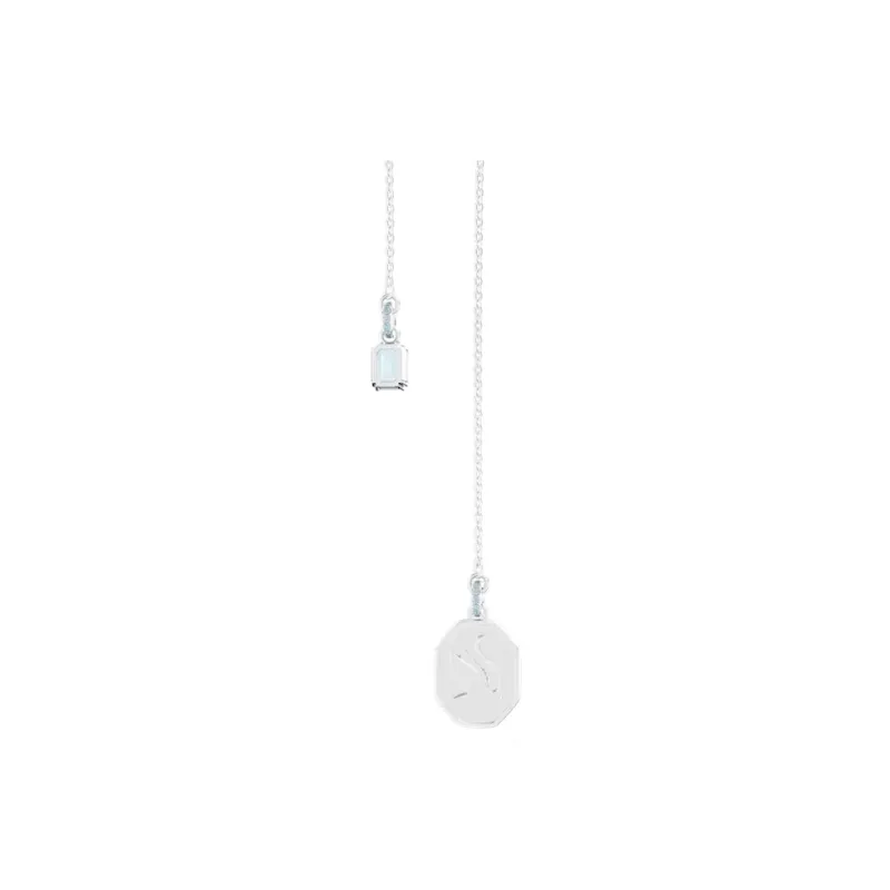 Swarovski Swan Silver Necklaces Women's-3
