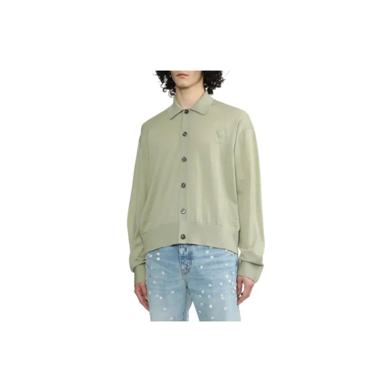 AMIPARIS Ami De Coeur Merino Cardigan-3