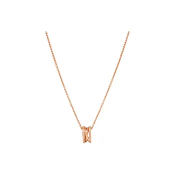 BVLGARI B.Zero1 Series 18K Rose Gold Necklaces Unisex