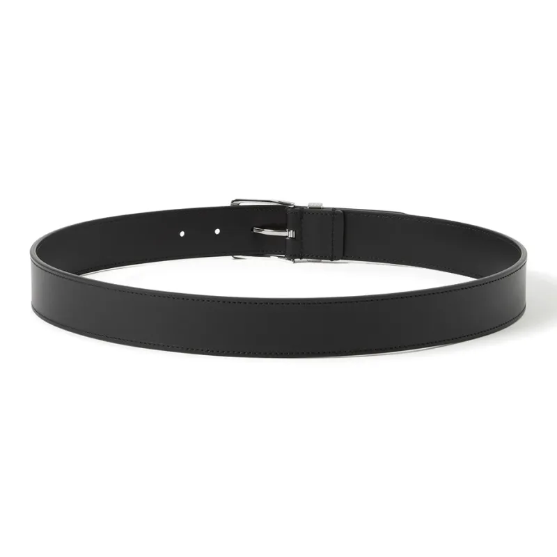 Burberry Engraved logo Leather Belt-1