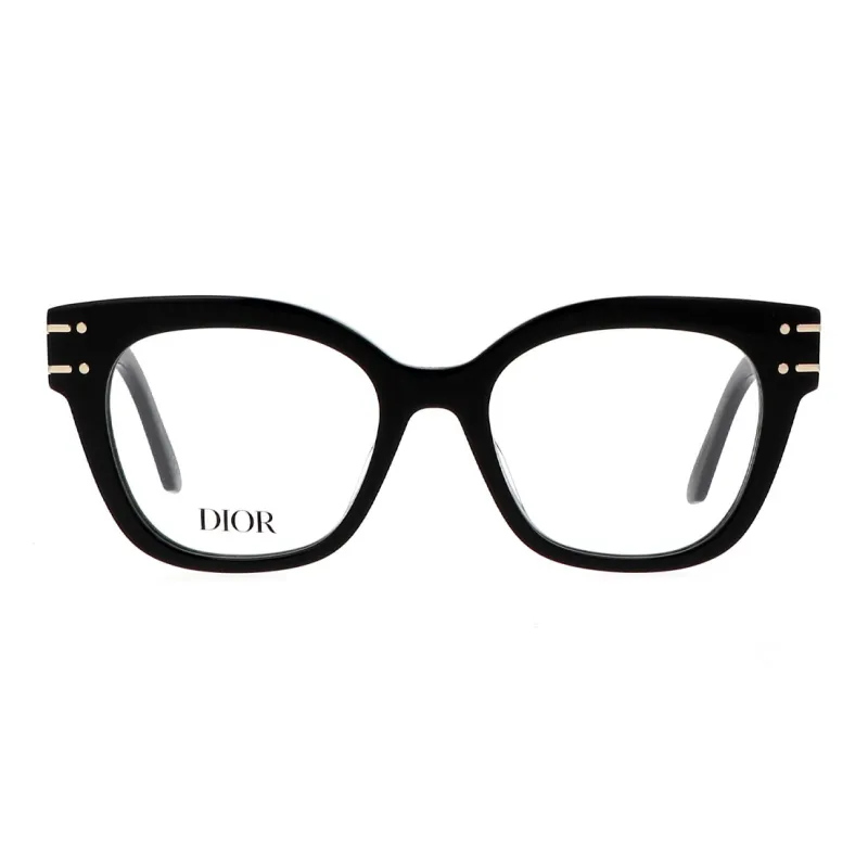 DIOR Plate Frame Square Eyeglass Frames Unisex-1