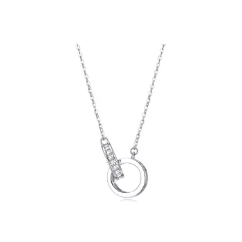 PIARA S925 Silver Necklaces Women's